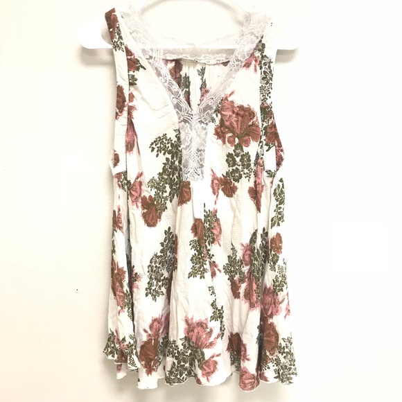 Free People Tops - Free People Floral Tunic